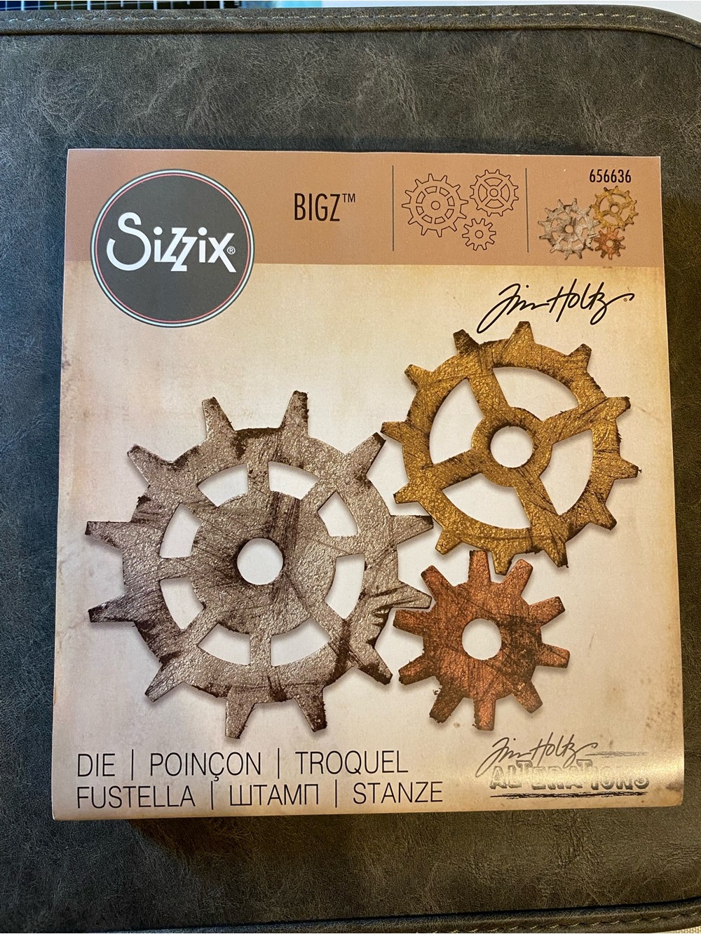 Tim Holtz Alterations Bigz Die: Gadget Gears